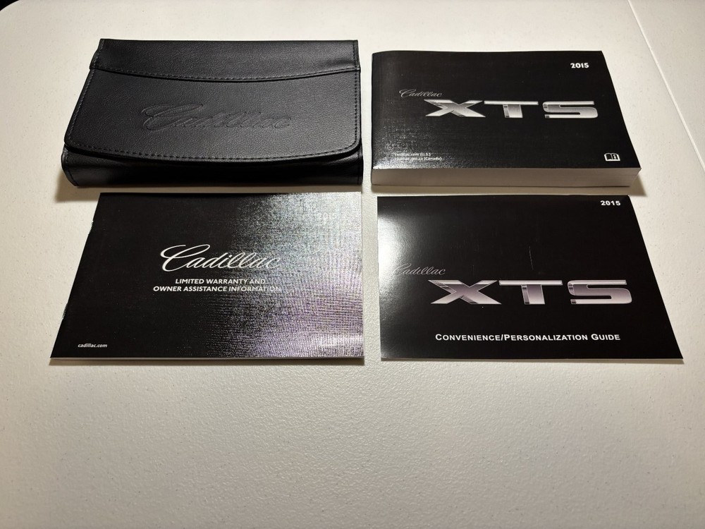 2015 Cadillac XTS Owner's Manual OEM Set