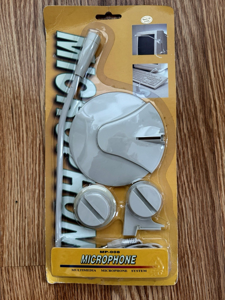 Vintage Multimedia Microphone System MP-008 NIP