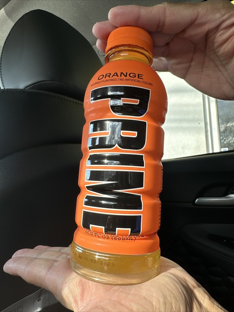 ORIGINAL PRIME HYDRATION ORANGE PACKAGE ERROR,Full Drink Never Opened(READ DESC)