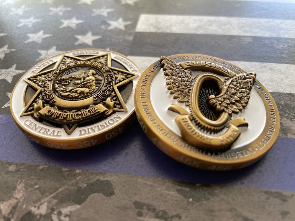 Central Division CHP (Bronze) Challenge Coin