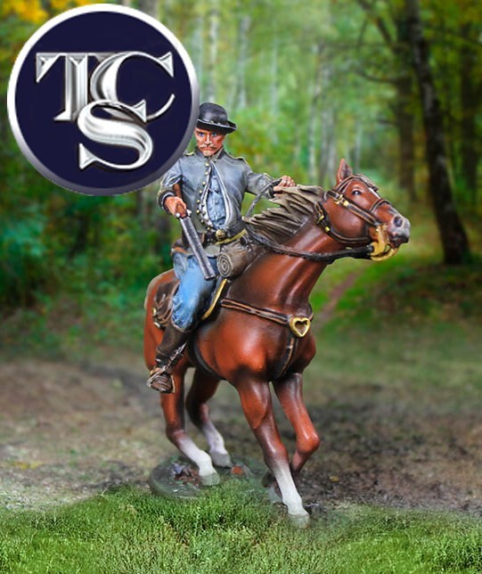 CONFEDERATE CAVALRY THE COLLECTORS SHOWCASE CS01013