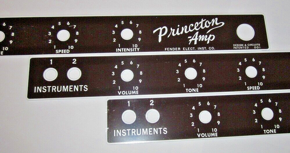 Brown 6G2 Princeton Amp face plate !
