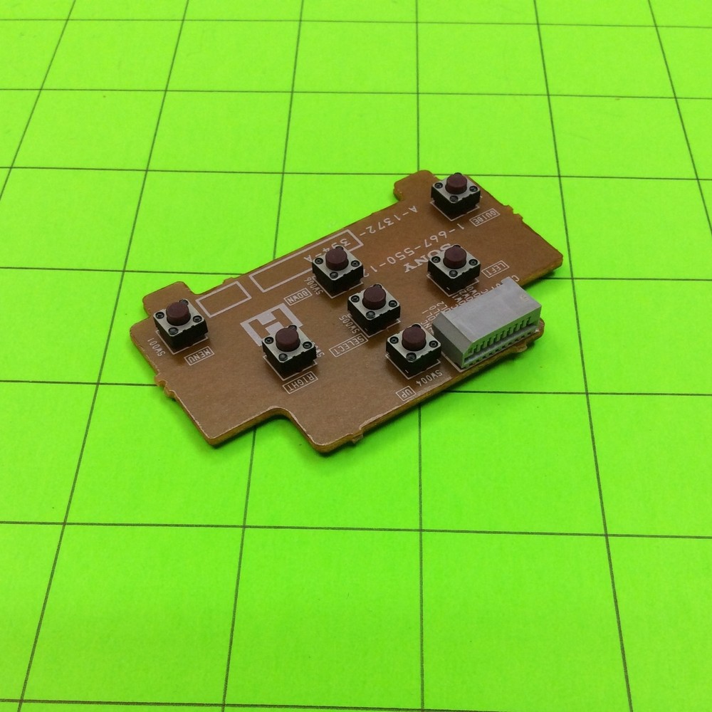 Sony SAT-A4 Satellite Receiver Cable Up/Down/Left/Right/Select/Guide/Menu Button