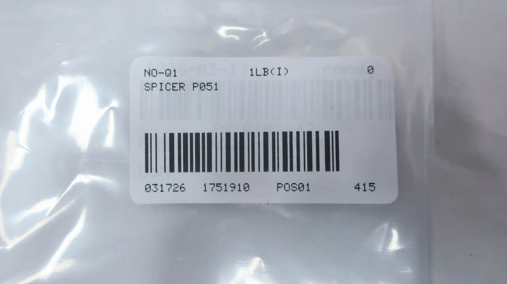 Spicer P051 Greaseable Universal Joint