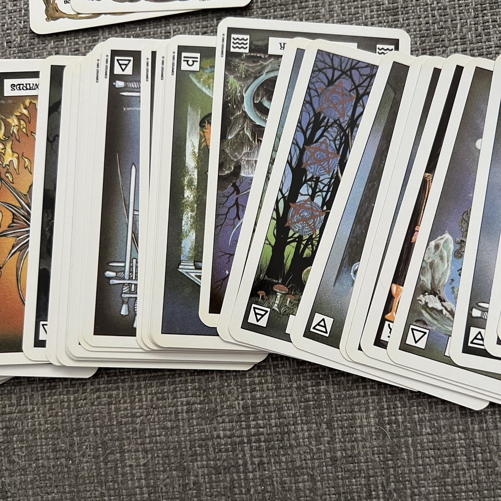 Vintage Dragon Tarot Deck - US Games Systems - Complete W/ Instructions - 1995