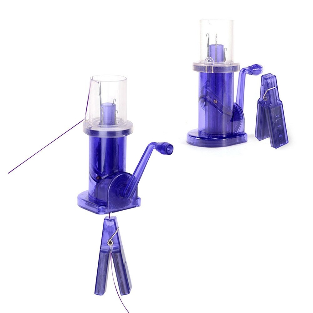 Portable Yarn Braider Desktop Hand Weaving Machine Spool Knitting Tool