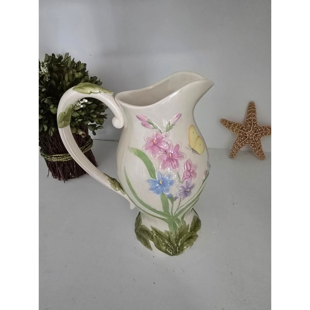 Vintage LENOX SPRINGTIME MEADOW Pitcher 2002