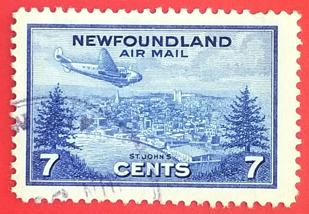 Canada Newfoundland C19 Air Mail Stamp - Labrador Issue Used