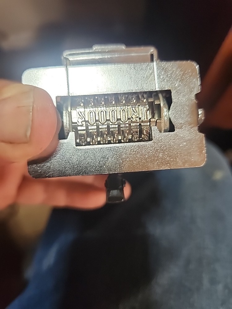 GREAT WALL 7 LINE NUMBERING MACHINE STAMP MODEL 207 SEE PHOTO DESCRIPTION
