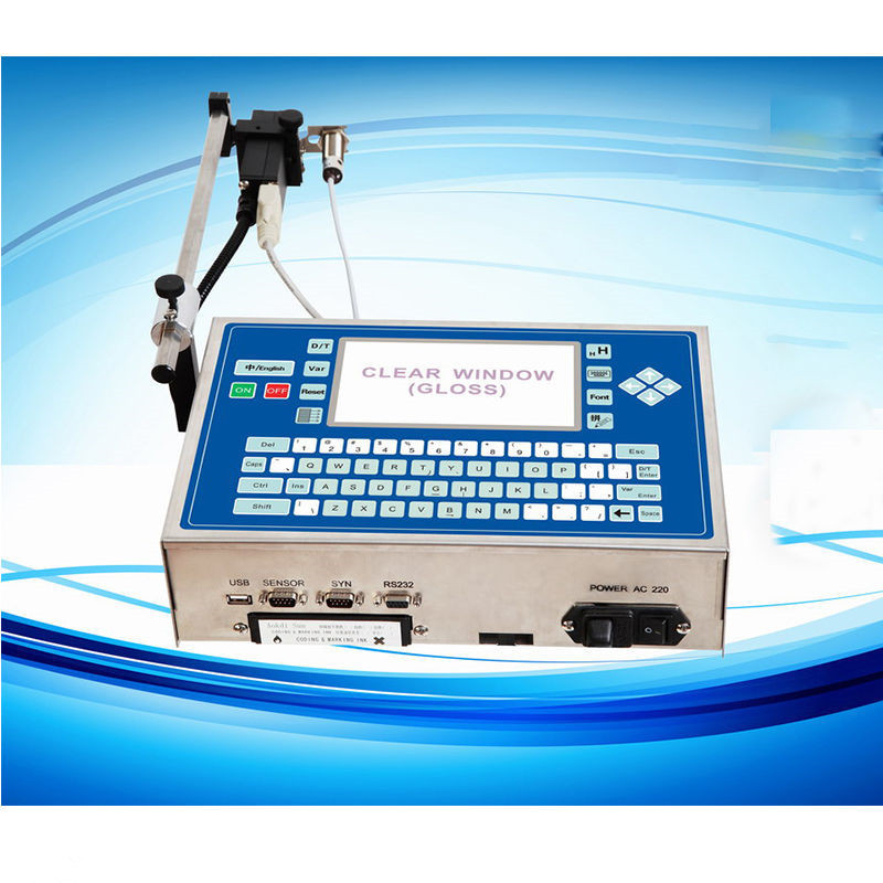 NEW inkjet printer， industrial date code inkjet printers for plastic bottle 2