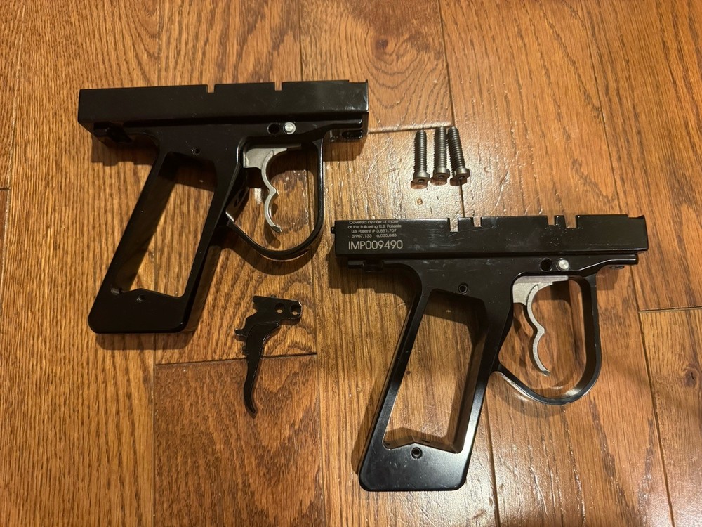 Smart Parts Impulse Trigger Frame Lot 2 Frames Eclipse Trigger As Is Gloss Black