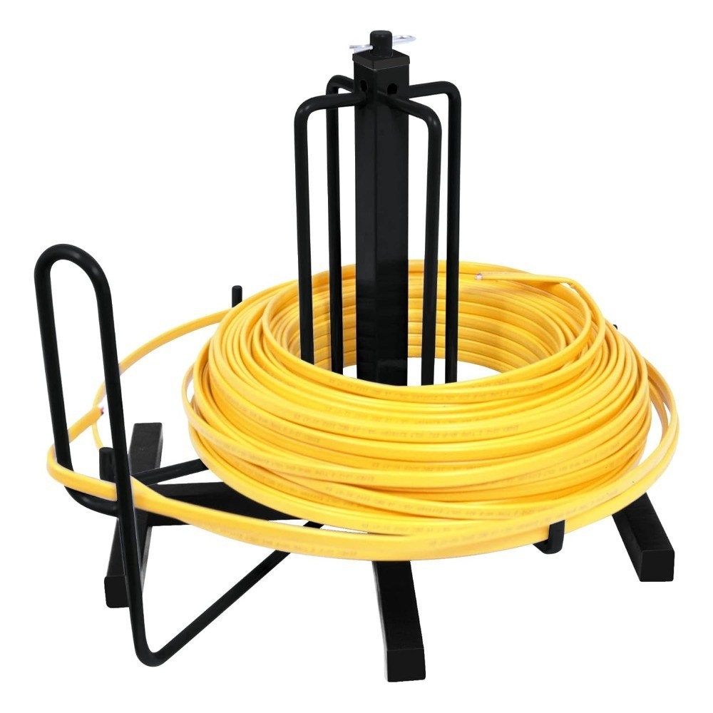 Wire Smart Cable Dispenser Floor or Stud Mounted Organizer for Efficient Storage
