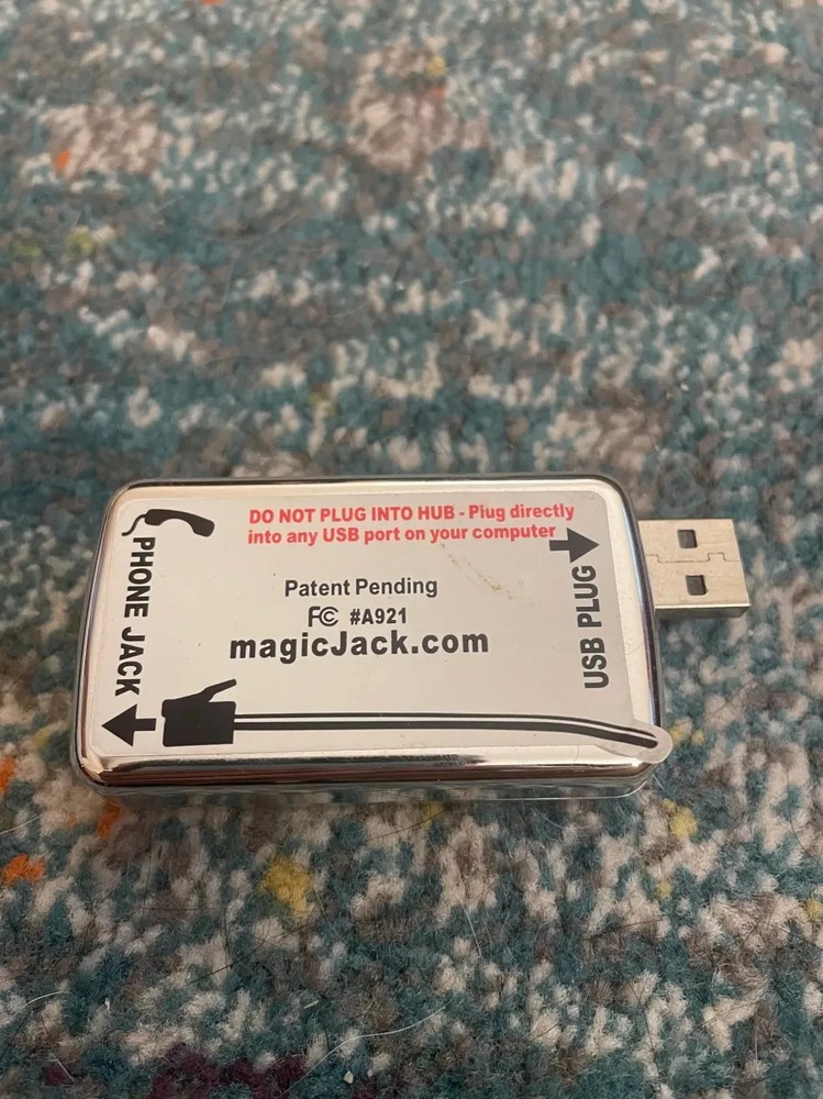 Magic Jack USB Telephone Modem VOIP Adaptor A921