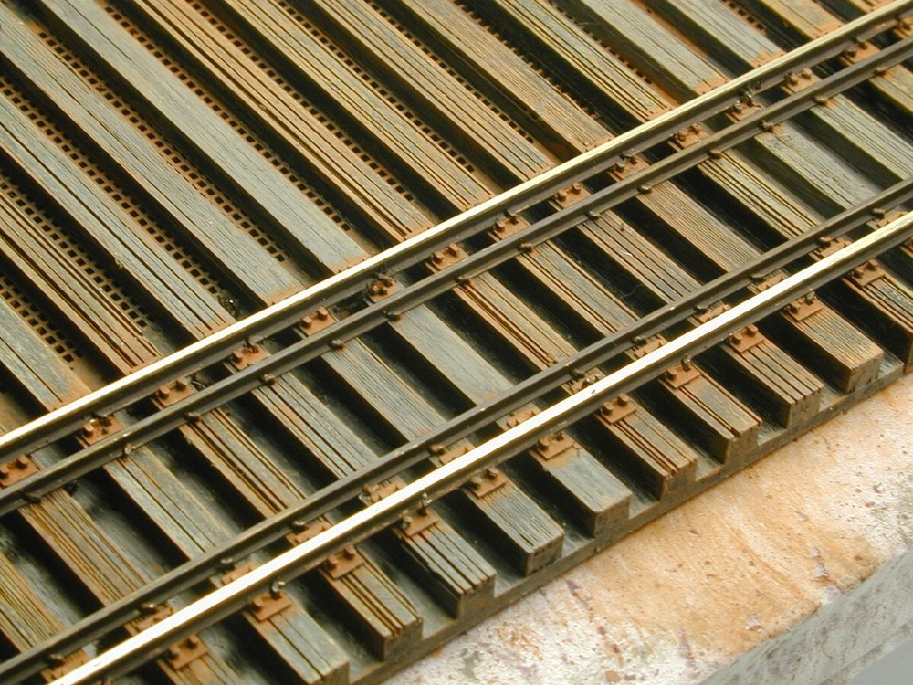 TIE PLATE CODE 125 O Scale Quantity 100 Resin print. Tie Plates