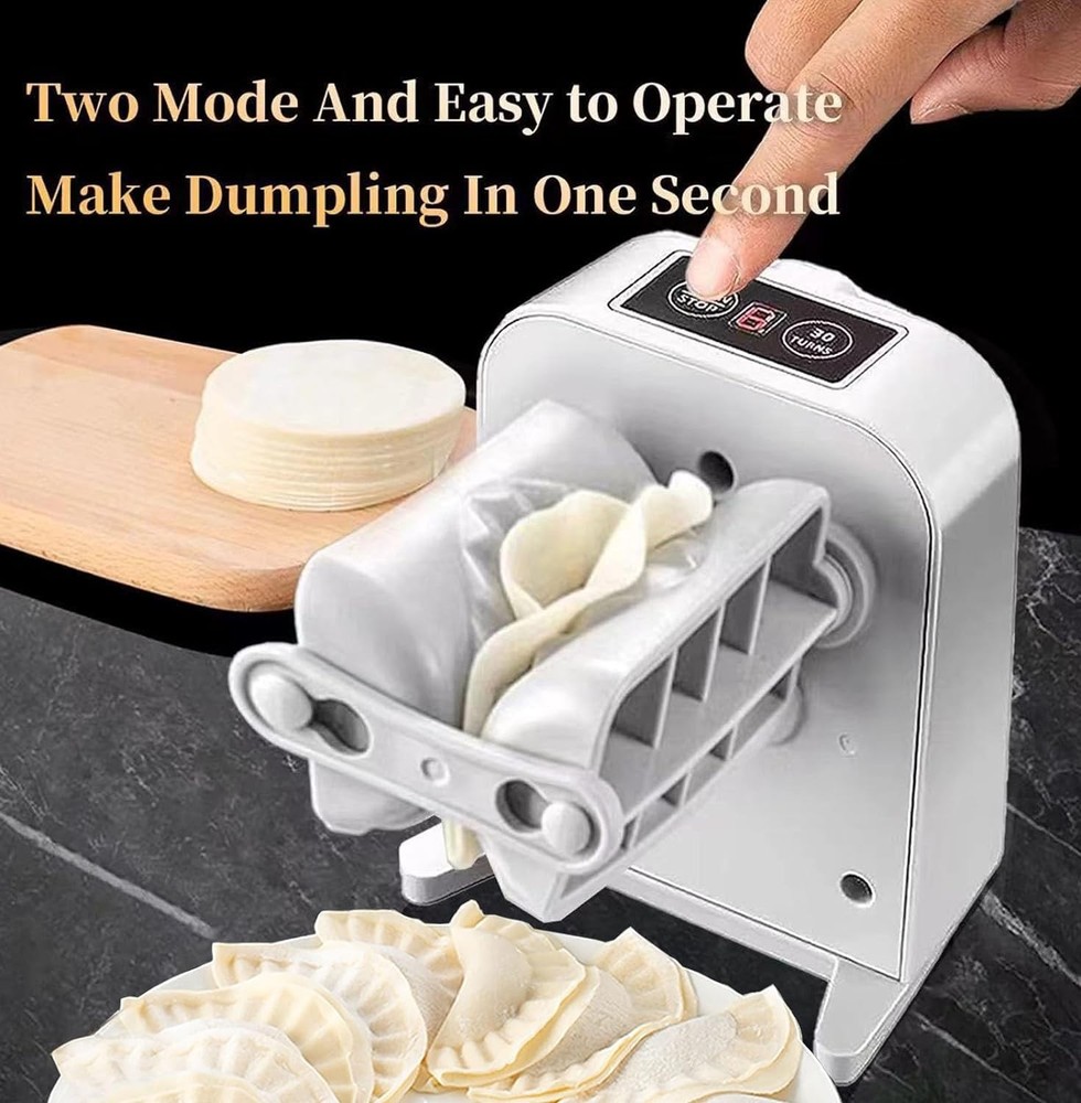Electric Dumpling Machine Rechargeable Automatic Electric Dumpling Maker Mach...
