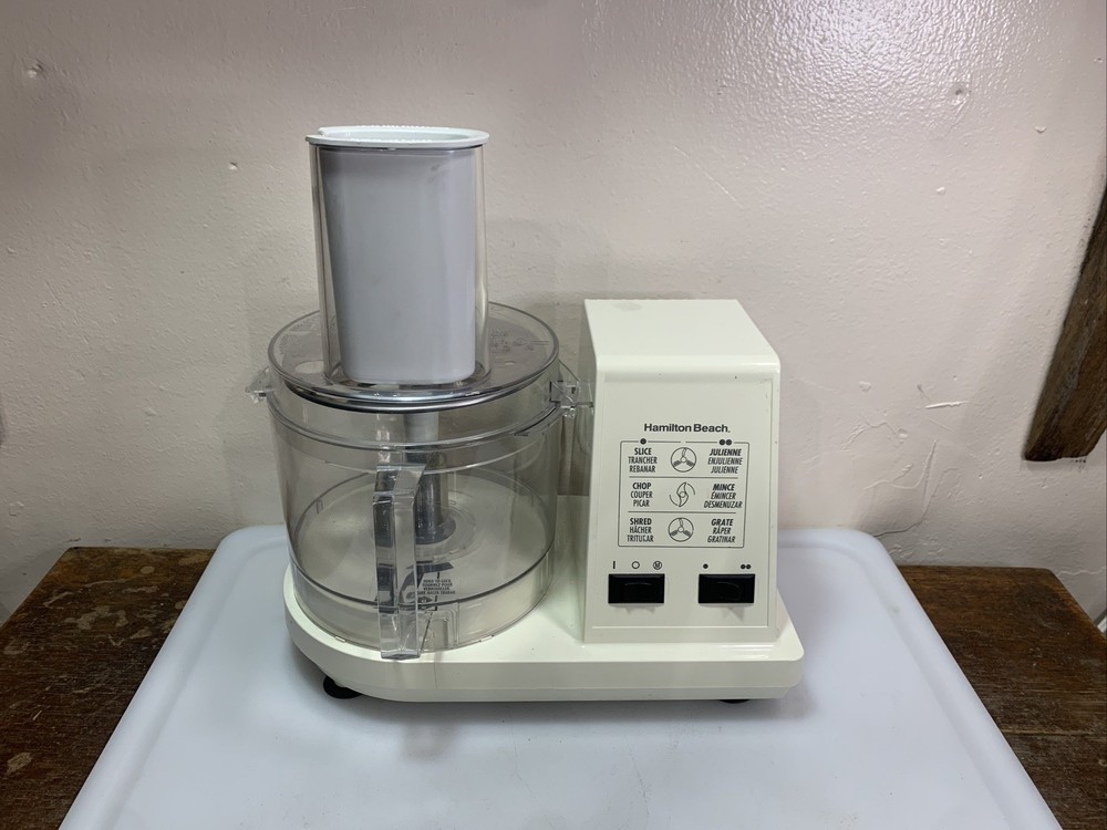 Vintage HAMILTON BEACH 702R 2-Speed Food Processor Pulse Control