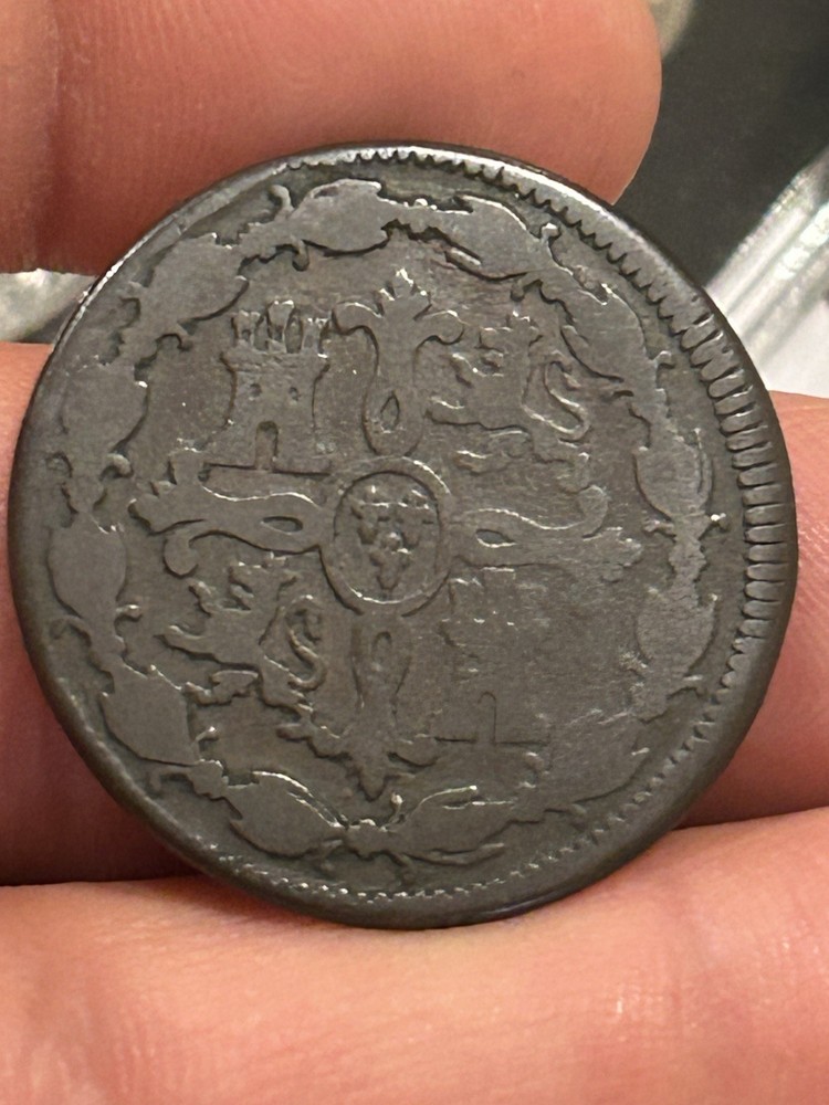 Spain 8 Maravedis 1818