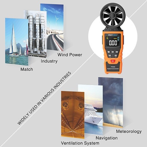wind speed meter -Anemometer