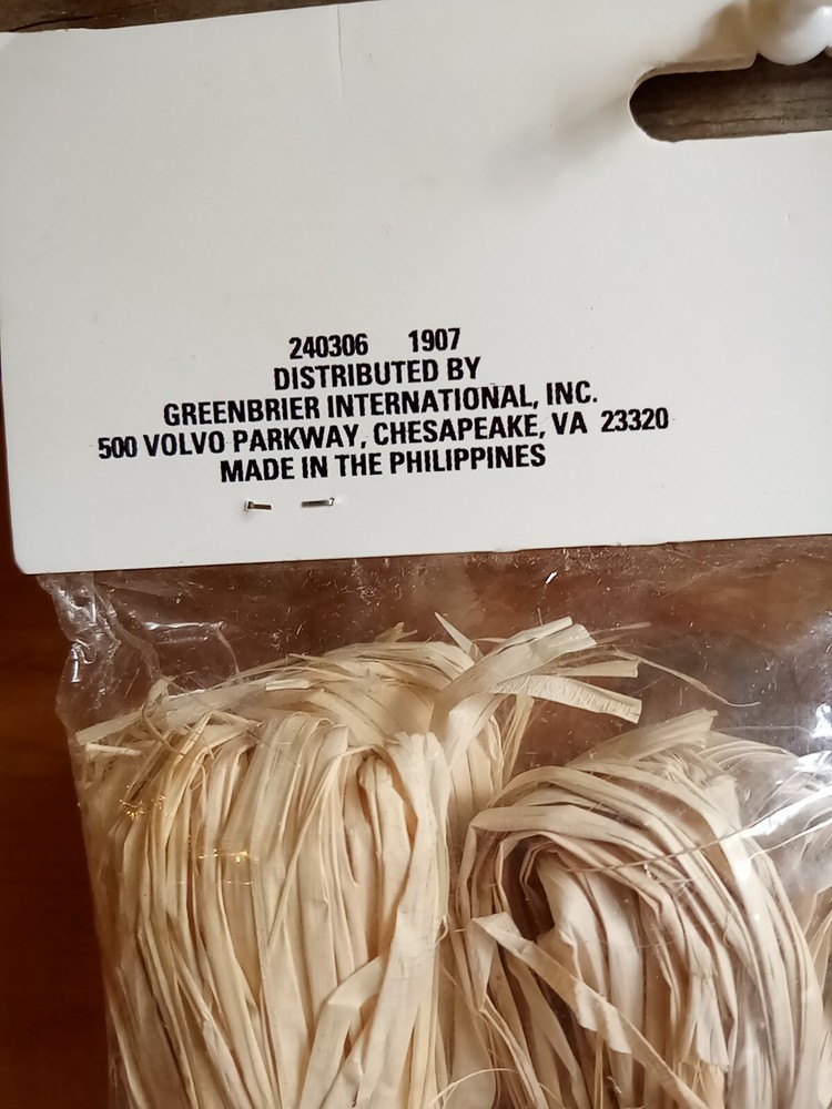Natural Raffia Bundles Craft Greenbrier