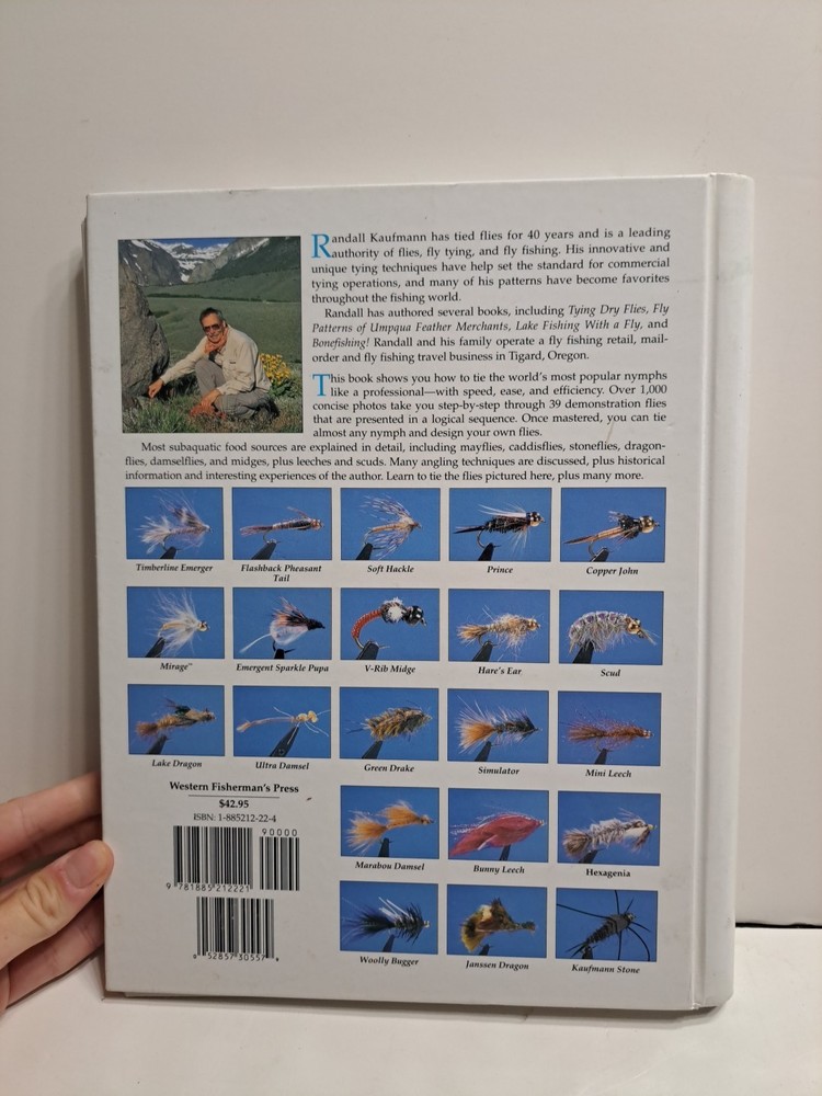 TYING NYMPHS THIRD EDITION BOOK BY RANDALL KAUFMANN