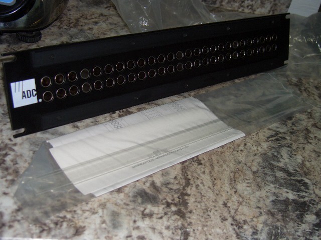 ADC PPI1226RS-NBK 52 Port BNC Patch Panel in box