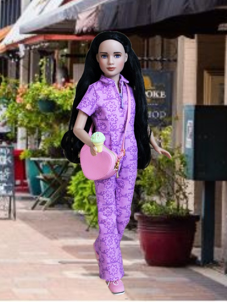 Doll Clothes Sewing Pattern for 12" Marley Dolls, Girl Power