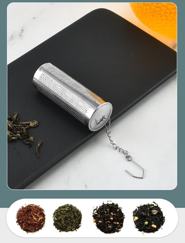 2-Pack Stainless Steel Tea Infuser Ball Fine Mesh Strainer w/ Chain Hook for Tea