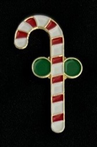 Masonic Candy Cane Lapel Pin