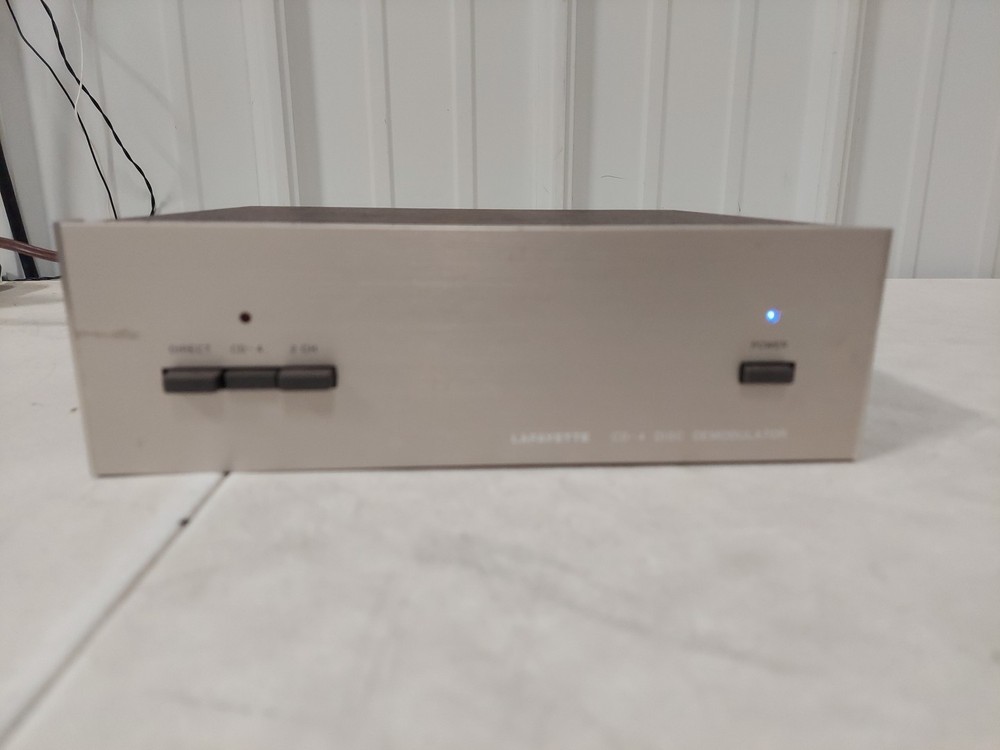 Vintage Lafayette CD-4 Demodulator Decoder Model CD-4,  UNTESTED FOR PARTS #3073