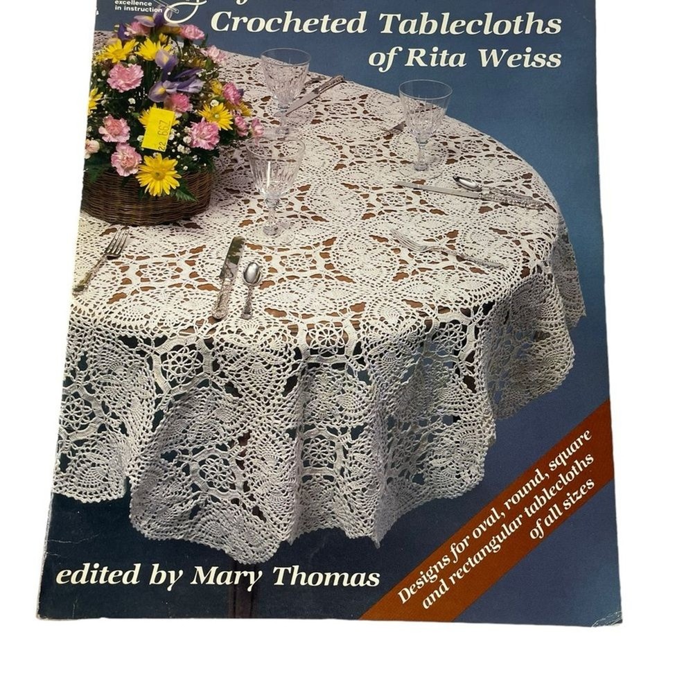 Vintage crochet pattern books