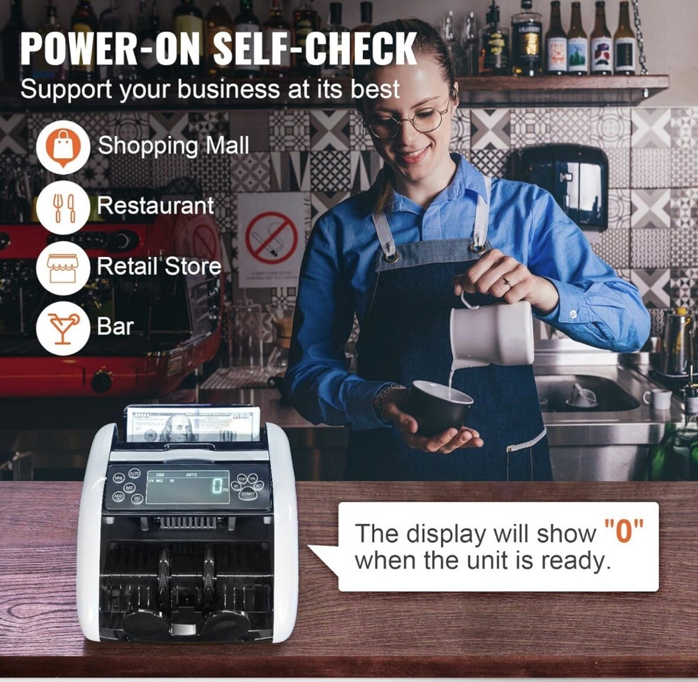 VEVOR Money Bill Counter Machine Bill