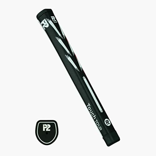 P2 Pistol Touch Tour Putter Grip - Black/White