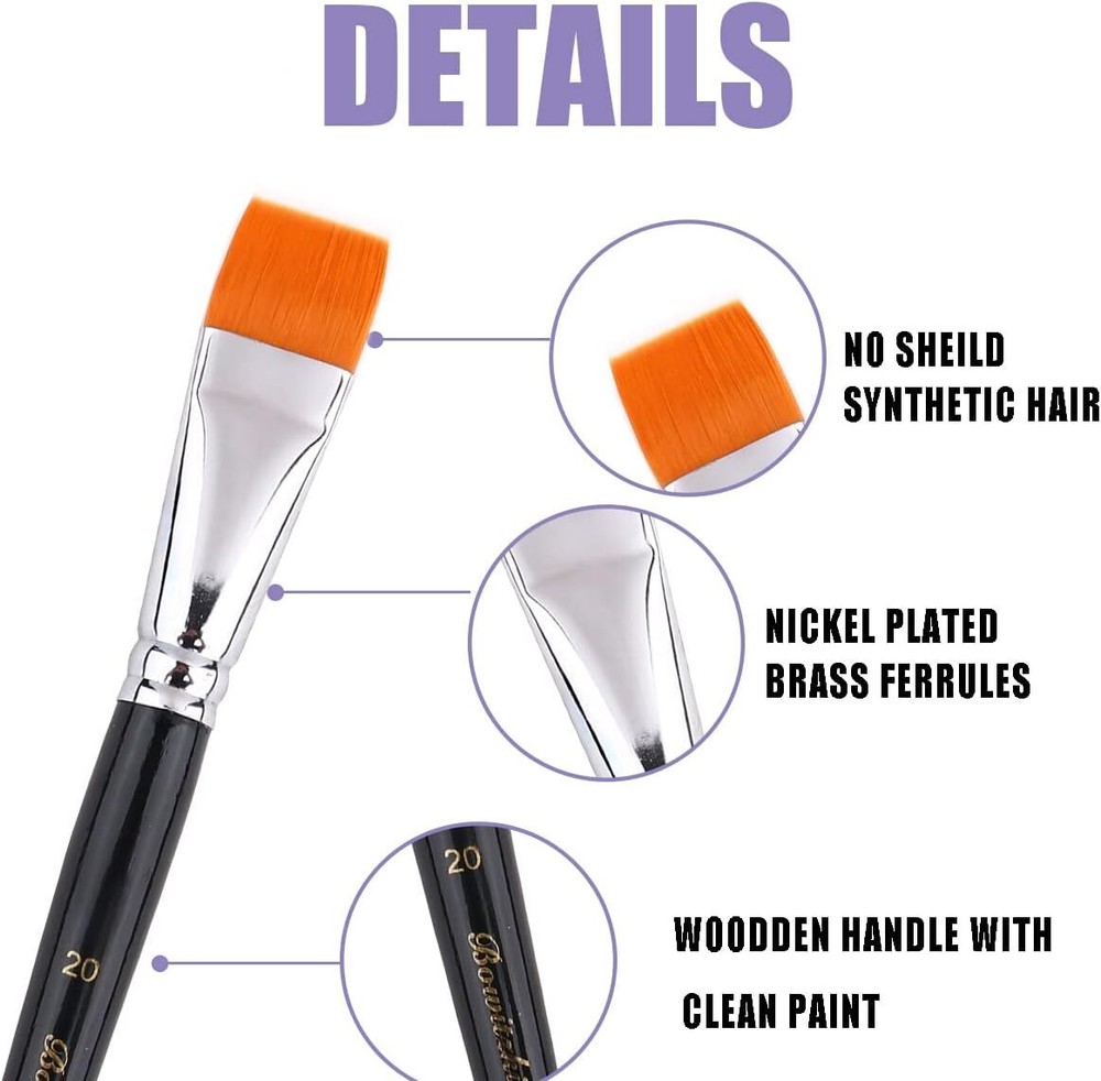 Bowitzki Split Cakes Face Paint Kit Professional Brush Stencils for Halloween