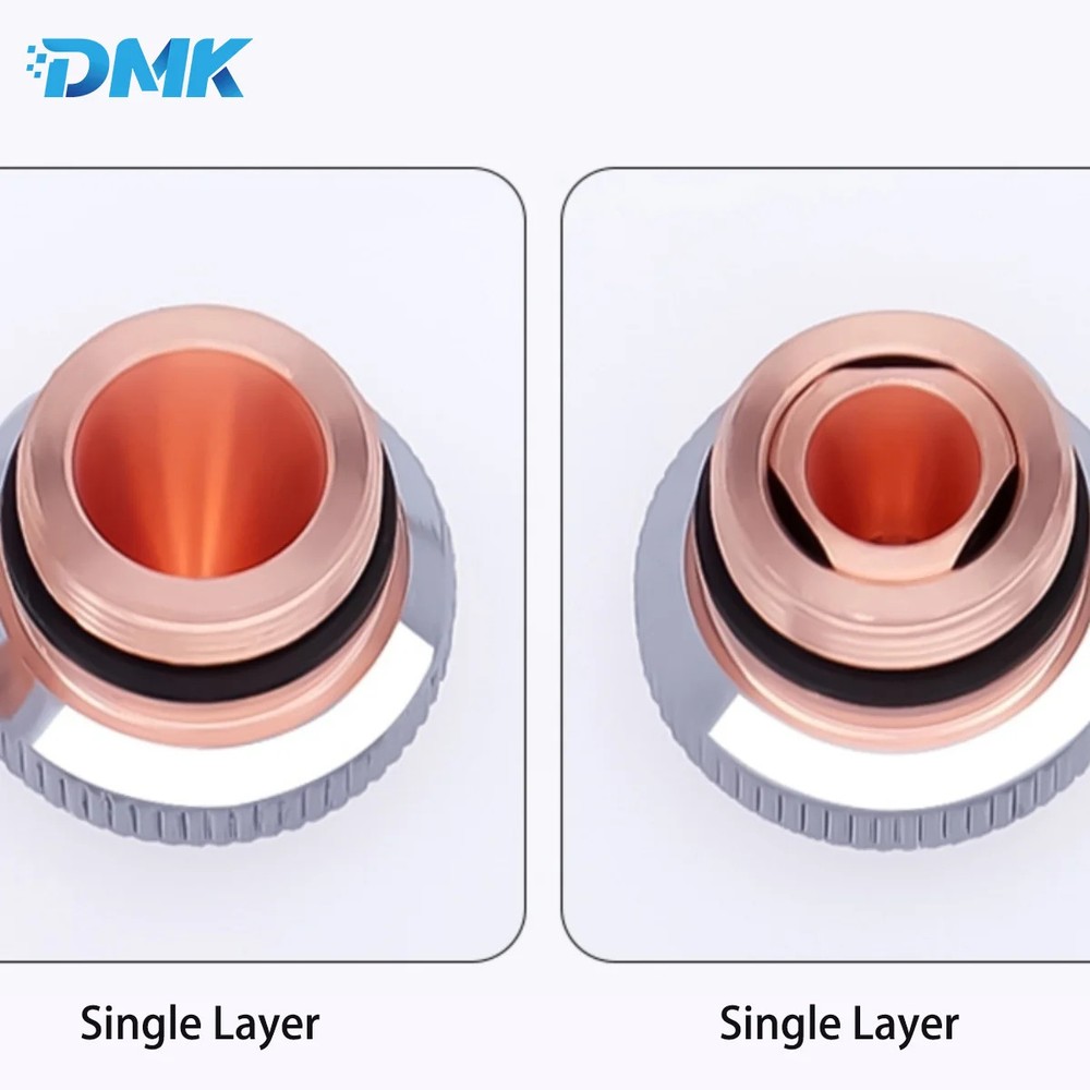 DNE Laser Cutting Nozzle D17 Single Double Layer Nozzle For Laser Cutting Head