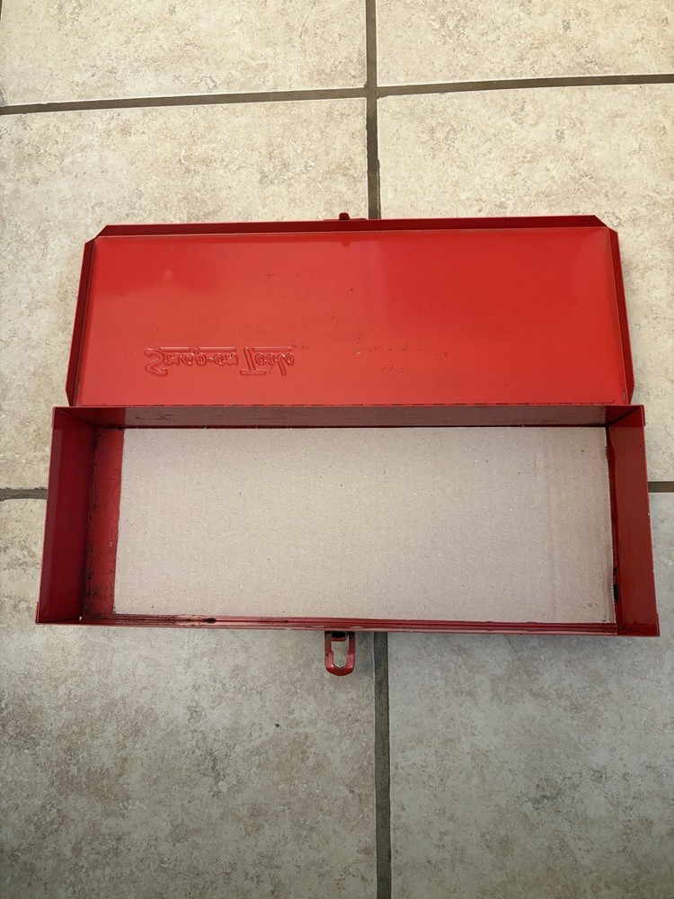 Snap On Kra104 Metal Box Underlined Old Logo