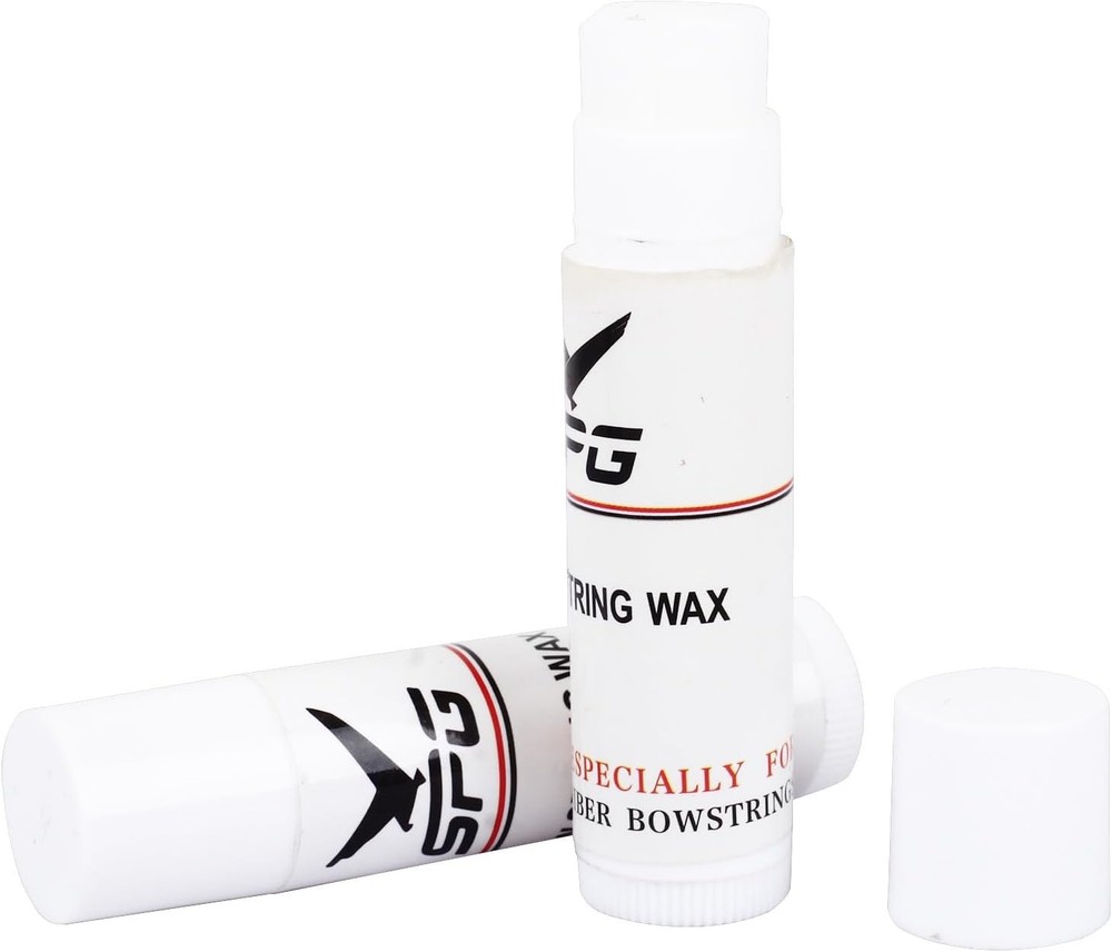 Archery 6Pcs Bow String Wax, Protective Bowstring Waterproof Rail Lube for...