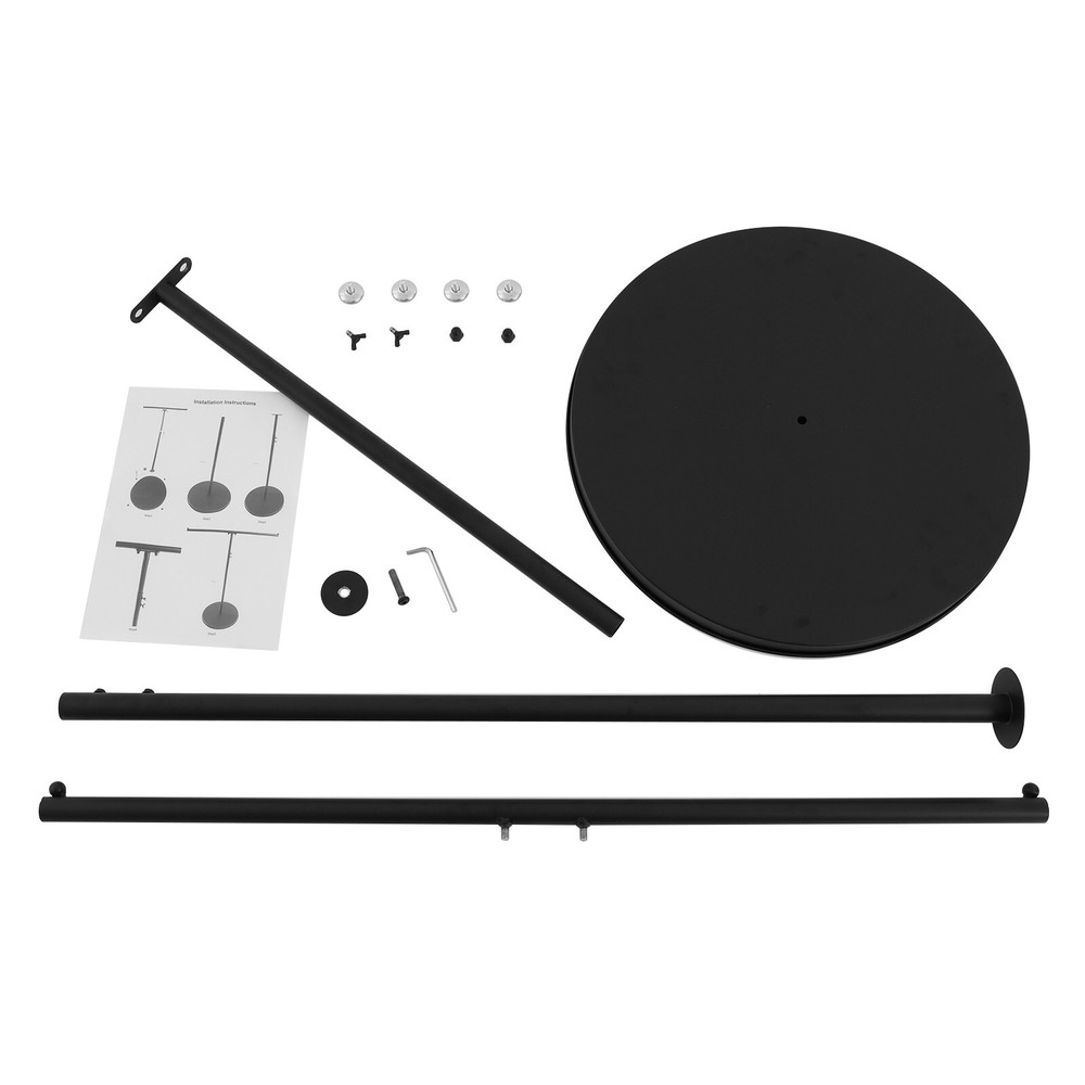 Display Rack Adjustable Round Base T-style Handbag Display Stand For Retail Use
