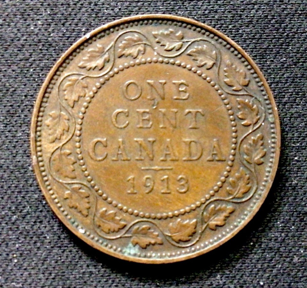 1913 Canada 1 Cent! ENN Coins
