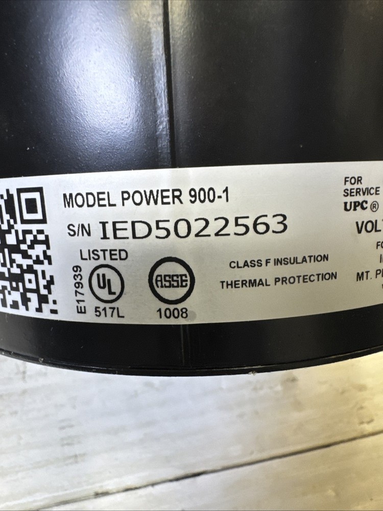 Garbage Disposal InSinkErator Power 900 Continuous feed 3/4 HP