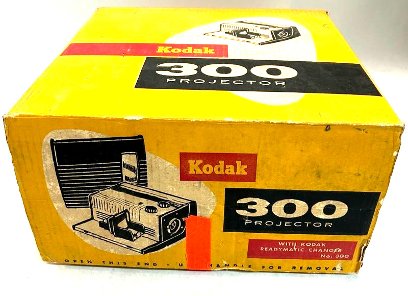Kodak 300 Movie Projector with Box and Accessories