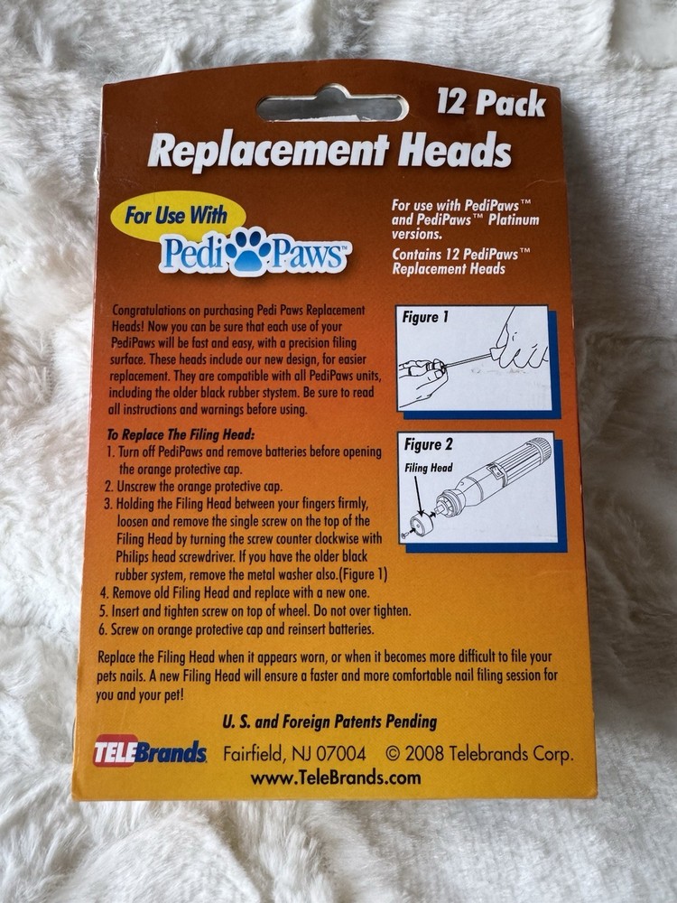 PediPaws Nail Grinder Replacement - 12 Heads