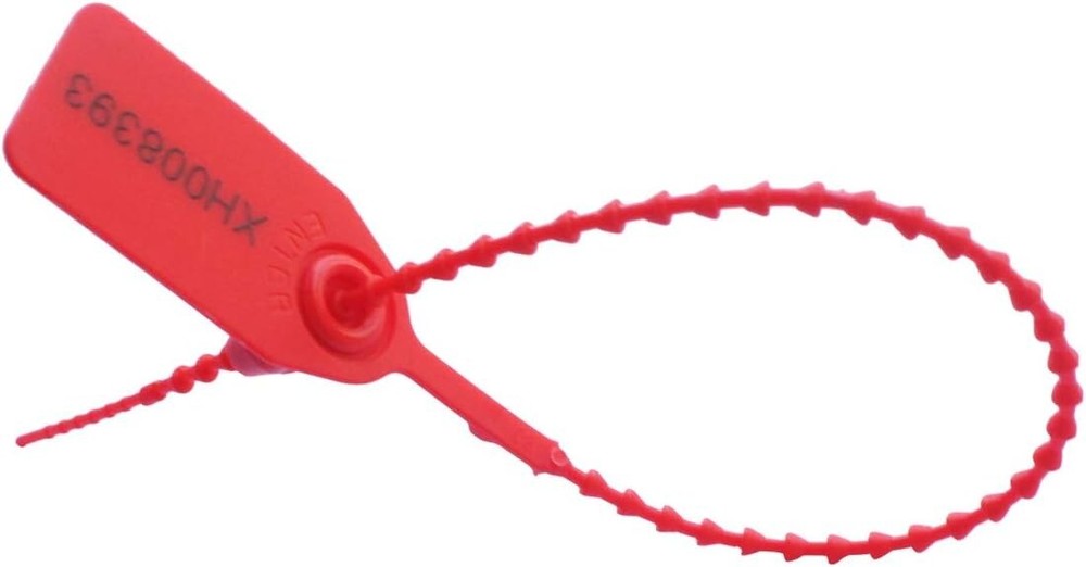 500 Plastic Tamper Seals Numbered Zip Ties For Fire Extinguisher Pull Tite Secur