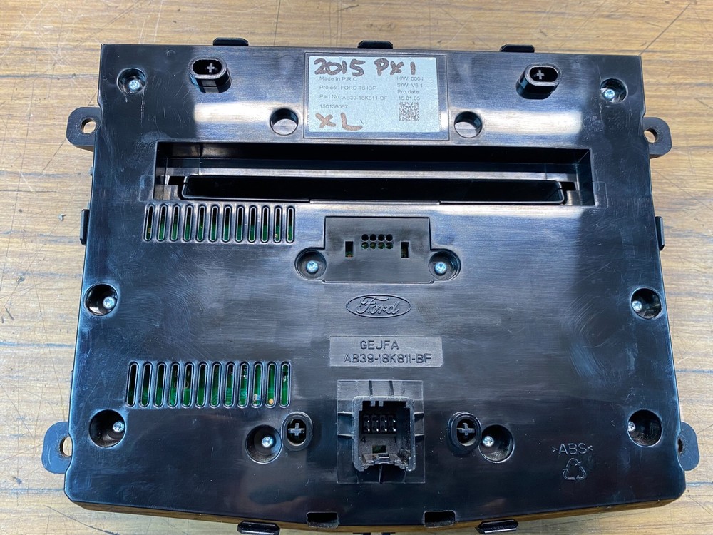 Ford Ranger PX1 XL ICC Control Panel Unit