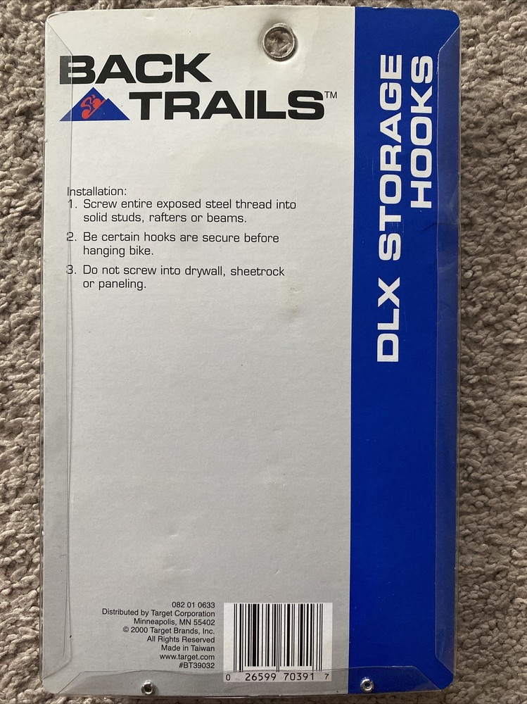 Heavy Duty Back Trails Vinyl Coated Storage Hooks - Multi Purpose