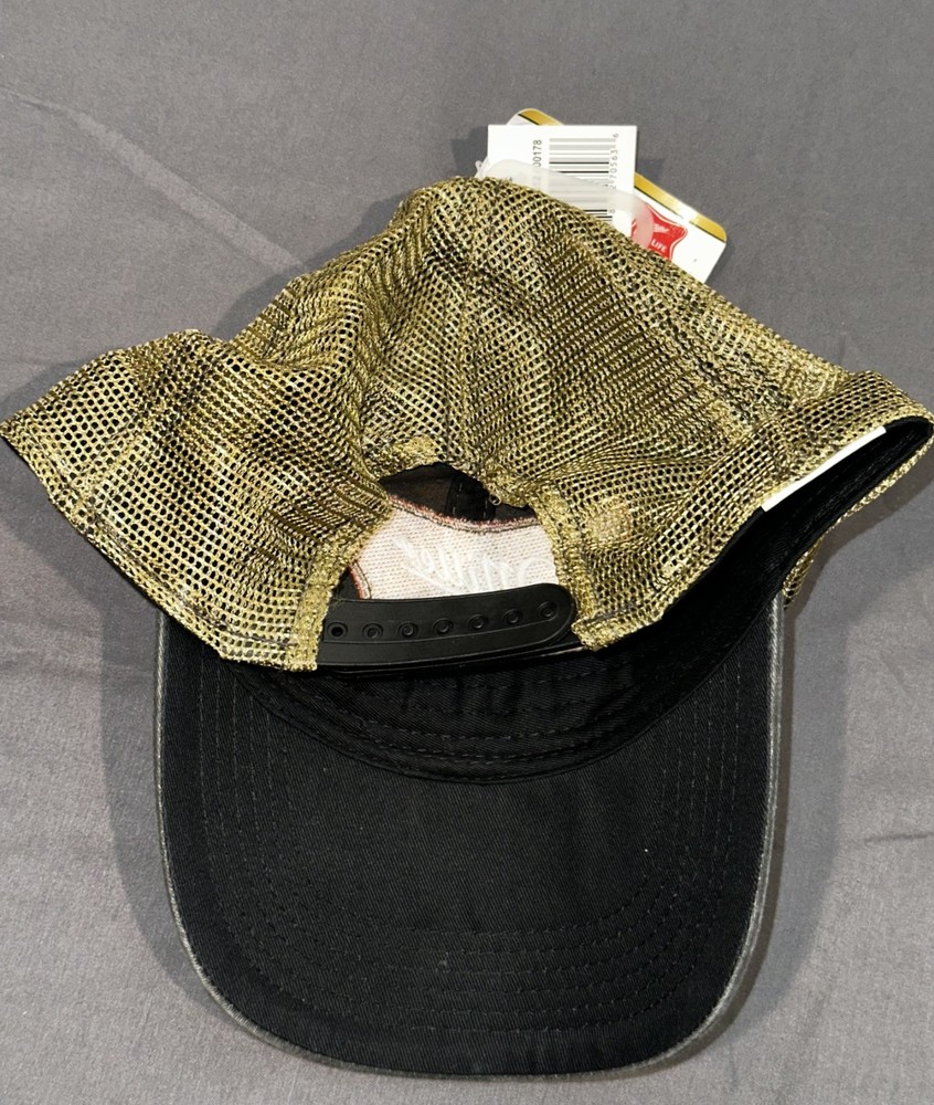 NWT Miller High Life Mesh Snapback Hat - Black