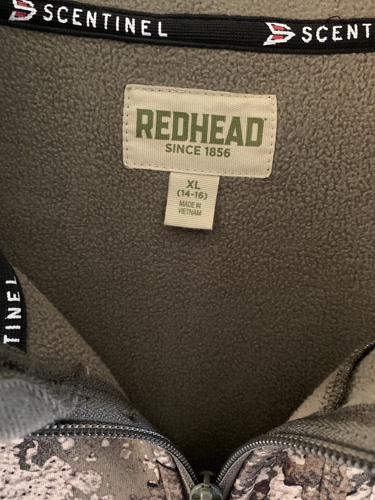 Redhead Youth XL Full Zip Camo Jacket