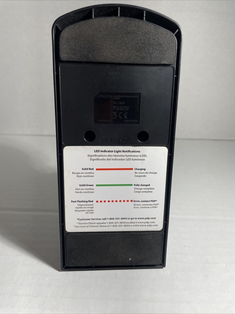 Wii Charger Replacement Energizer PL-7621 2X Conductive Charging System READ