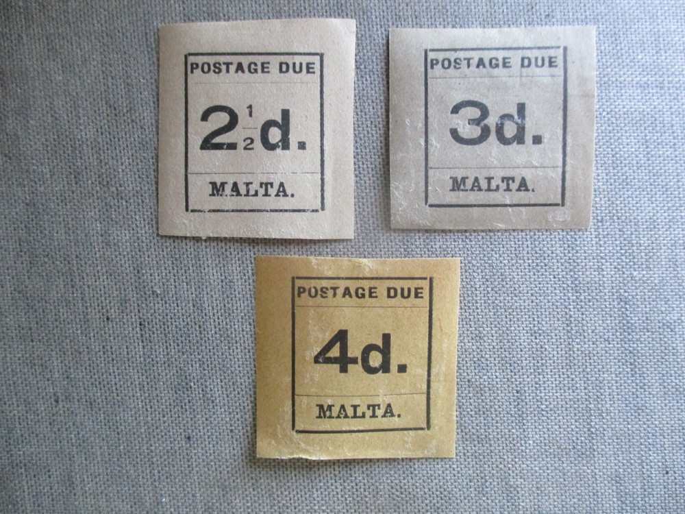 Malta, Scott# J5, J6, J7, MH