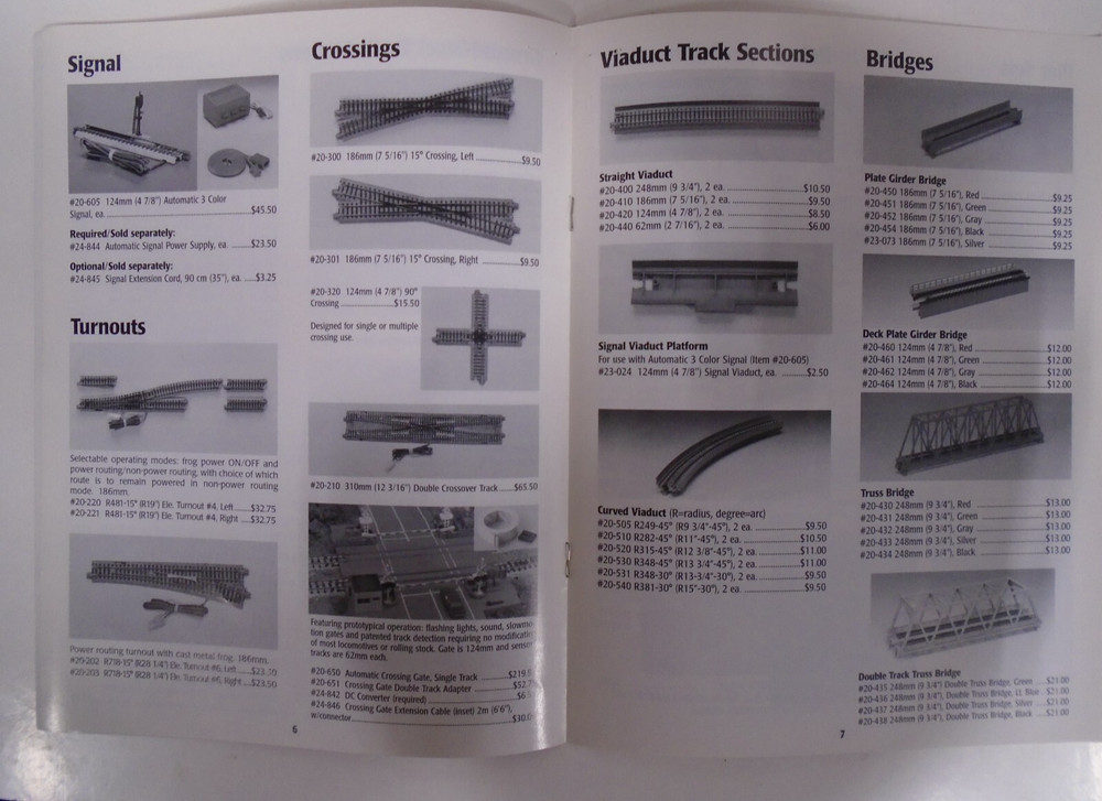 KATO Unitrack 2002 5th Edition Catalog