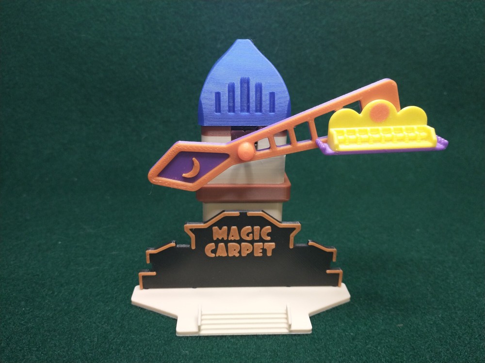 Magic Carpet Model Ride - N Scale - Motorized